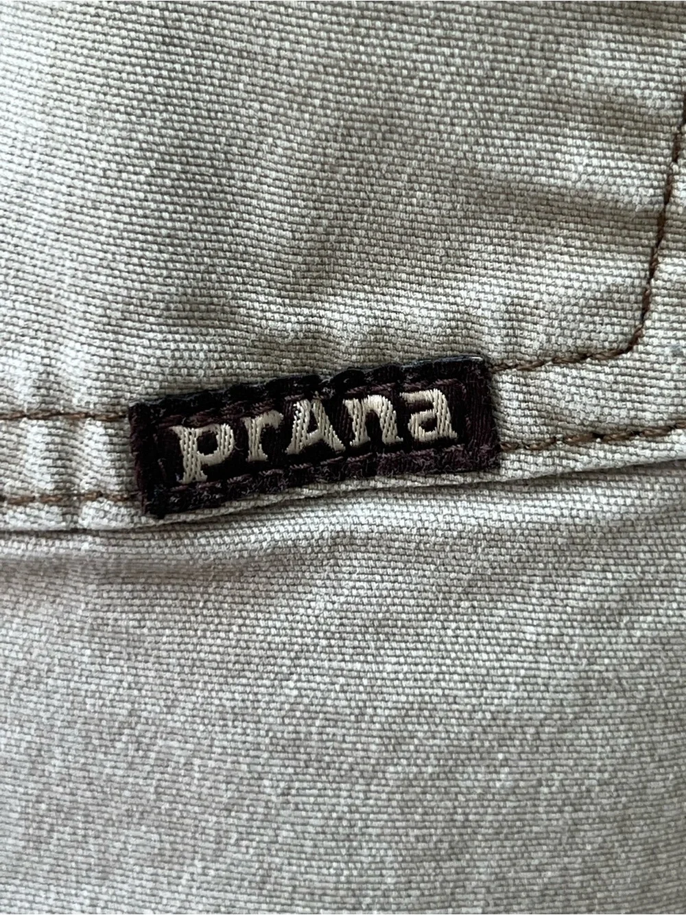Prana Men's Slim Jeans in Taupe-Grey, 32 waist